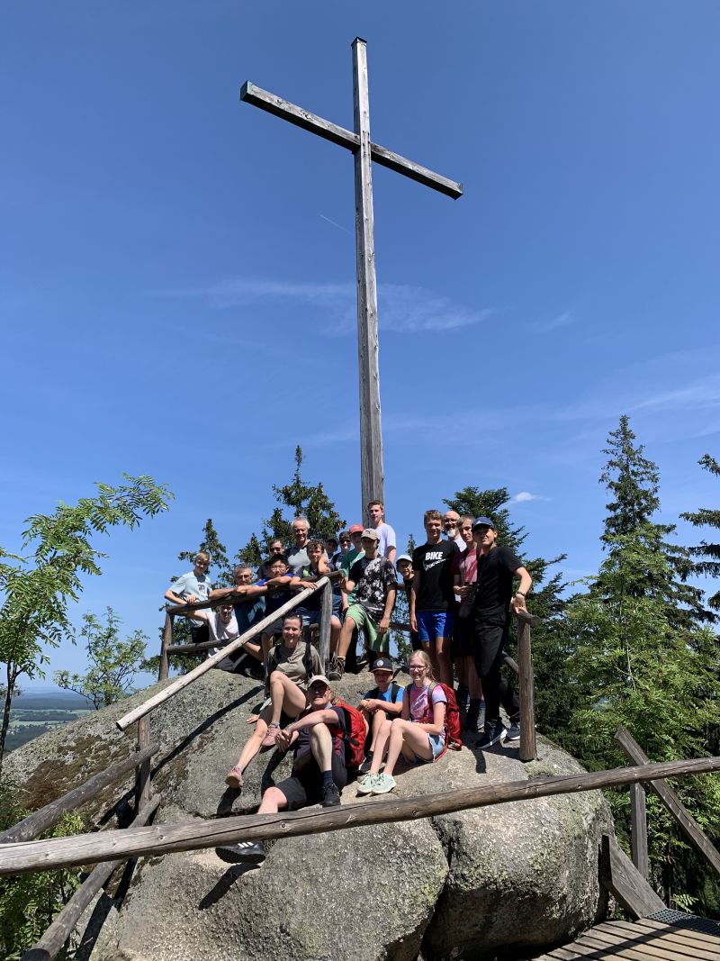 Gruppe Gipfelkreuz