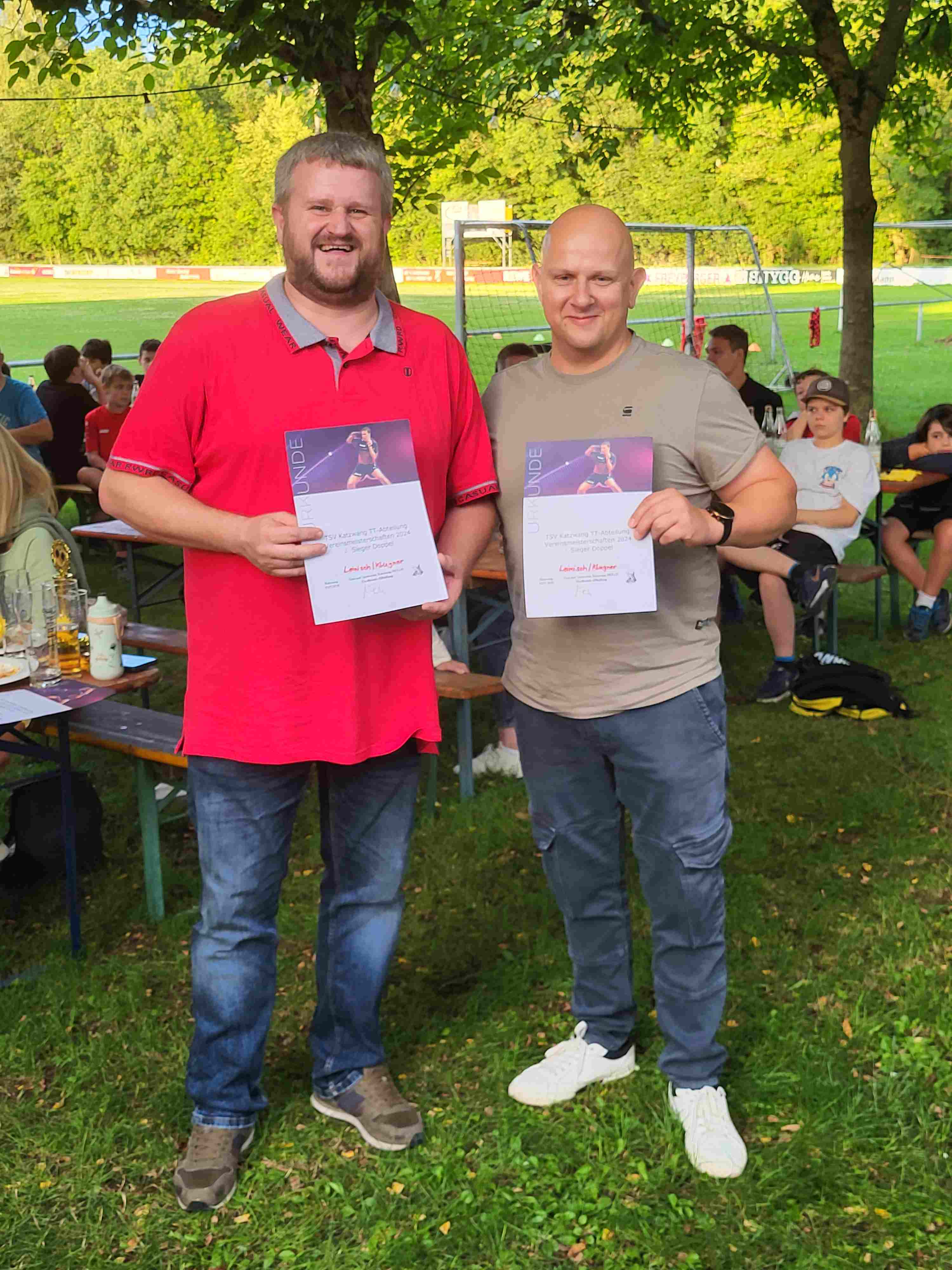 EW Doppel 2. Platz Walter Leinisch Björn Klugner